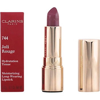 Clarins Lip Make-Up Joli Rouge dlhotrvajúci rúž s hydratačným účinkom 744 Soft Plum 3,5 g