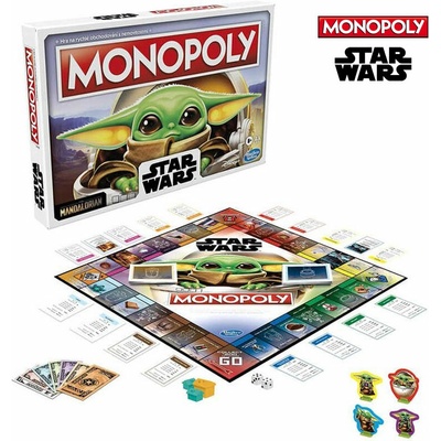 Hasbro Monopoly Star Wars The Mandalorian The Child CZ