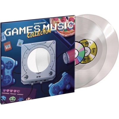 London Music Works - Essential Games Music Collection (Clear Coloured) (2 LP) (3760370267843)
