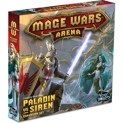 Arcane Wonders Mage Wars: Arena: Paladin vs Siren