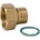 F. a. r. g. - Италия FARG 570 1/2" Mx3/4" F Холендър 2 части месинг, 1 брой (FG570.1/2X3/4G)