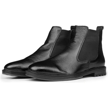 Ducavelli Мъжки боти от естествена кожа - Черни #316907 (316907_Черно)