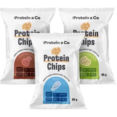 Proteinové chipsy 3x 65 g