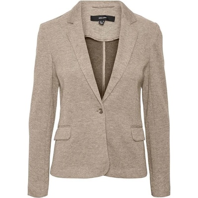 VERO MODA Сако Vero moda Julia blazer - Beige (Silver Mink / Detail Melange)