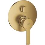 GROHE Lineare New - Вградена батерия за 3 уреда, с матирана повърхност Cool Sunrise 24095GN1 (24095GN1)