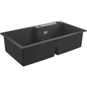 GROHE 31649ap0 - Композитна мивка k500 860 × 500 мм черна (gh0927) Мивка за вграждане