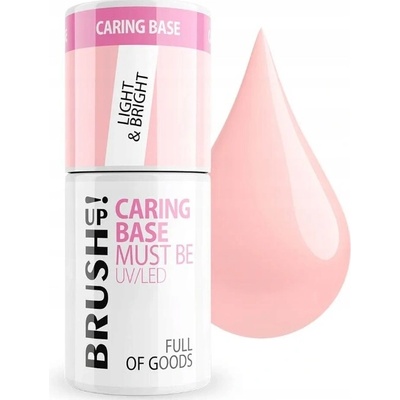 Brushup Hybrid Base! Ošetrujúca báza Full Of Goods Light & Bright Spot 5 g