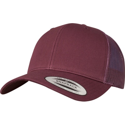 Flexfit 6606/6606T Trucker Vintage COT55660608299-maroon Kaštanová