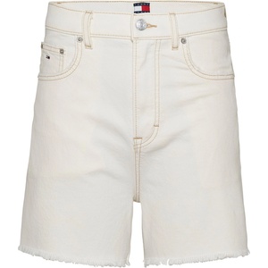 Tommy Jeans Дамски къси панталони Tommy Jeans Womens Mom Denim Shorts - Denim White