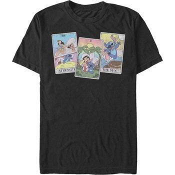 ZOOT. Fan Черна мъжка тениска Disney LILO STITCH TAROT ZOOT. Fan | Cheren | МЪЖЕ | L