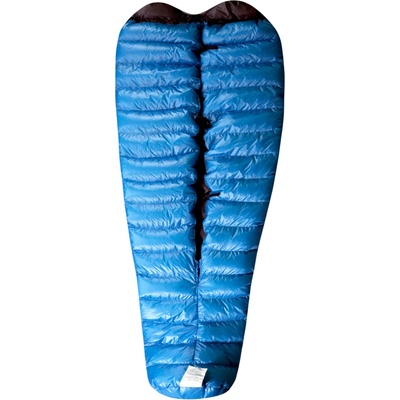 Western Mountaineering Завивка Western Mountaineering NanoLite Down sleeping bag - Sky Blue / Black - размер 175 cm (558-0327-0111)