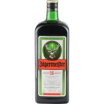 Jägermeister 35% 1,75 l (čistá fľaša)