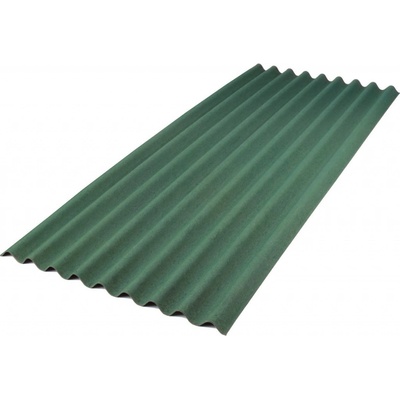 Onduline Base Intense 200 cm × 85,5 cm × 2,6 mm zelená 1 ks