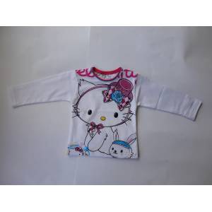  Блуза с дълъг ръкав Hello Kitty, 110-116