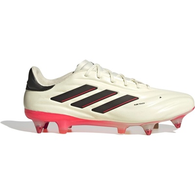 Adidas Юношески футболни бутонки Adidas Copa Pure II Elite Juniors Soft Ground Football Boots - Ivory/Core Blac