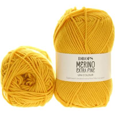 Drops Merino Extra Fine 30 zlatá