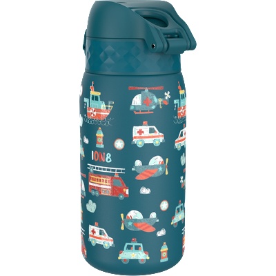 ION8 Бут. за вода Ion8 Print, метална, 400ml, Rescue Vehicle (32032-А-ПРЕВ.СР-ВА)