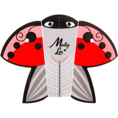 D Nails nechtová forma lady bug 100ks