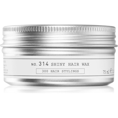 Depot No. 314 Shiny Hair Wax восък за коса за естествена фиксация 75ml