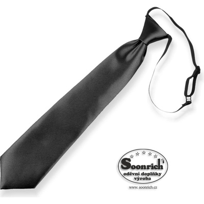 Soonrich kravata dětská černá na gumičku kde024 – Zboží Dáma