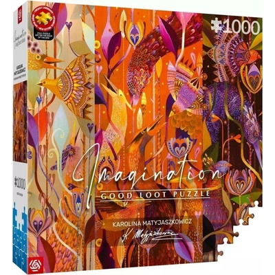 Good Loot Imagination Karolina Matyjaszkowicz V ptačím houští Triptych 1000 dílků