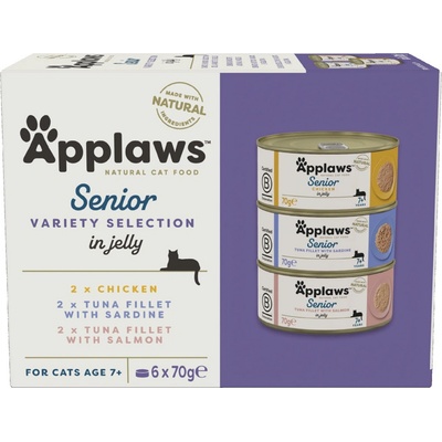 Applaws Senior 12 x mix 3 druhy 70 g