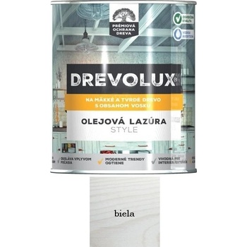 Drevolux Style 0,75 l Biela