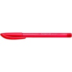 STAEDTLER Химикалка, 0, 3 мм, капачка, STAEDTLER "Ball 432", червена 4320 F-2/432 F-2 (4320 F-2/432 F-2)