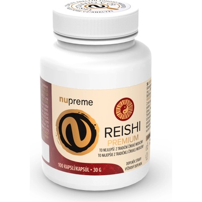 Nupreme Reishi extract 100 kapslí