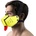 A-Gusto Маска за лице - кучешка муцуна "puppy mask yellow