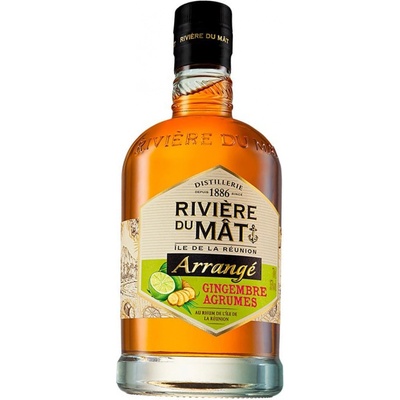 Riviére du Mat Arrange Gingembre Agrumes 35% 0.7 l (holá láhev)