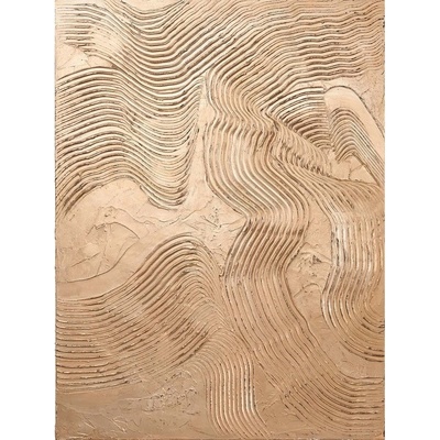Malerifabrikken Ръчно рисувана картина 88x118 cm Metallic Brown - Malerifabrikken (501-700178-090120-SB)