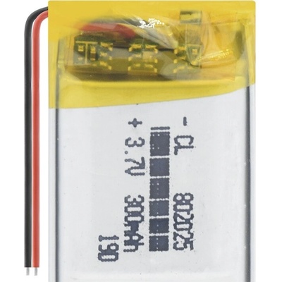 Li-Pol baterie 300mAh, 3.7V, 802025 | Zboží Auto