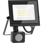 Mexen Luxpro+ LED прожектор с датчик за движение, 20W, Неутрална - 4000K, 2200 lm, черен (L236-020-40-70)