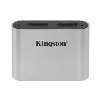 Kingston Workflow microSD Reader (silber/schwarz)