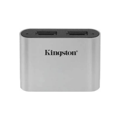 Kingston Workflow microSD Reader (silber/schwarz)