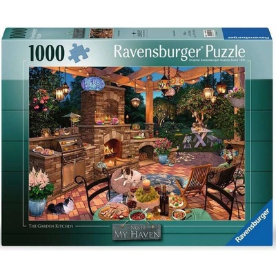 RAVENSBURGER Útočisko Záhradná kuchyňa 1000 dielov
