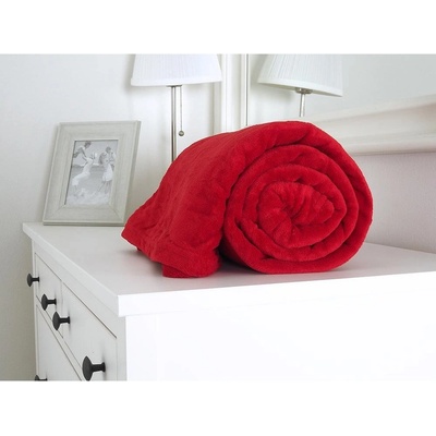 B.E.S. Petrovice deka mikroflanel Exclusive Dark red 150x200