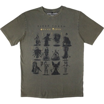 Sleep Token Риза Grid Unisex Green 2XL (SLTKSTNW27MGR05)