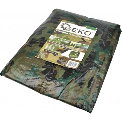 Geko Krycia plachta nepremokavá maskáč 5,49x10m G70616