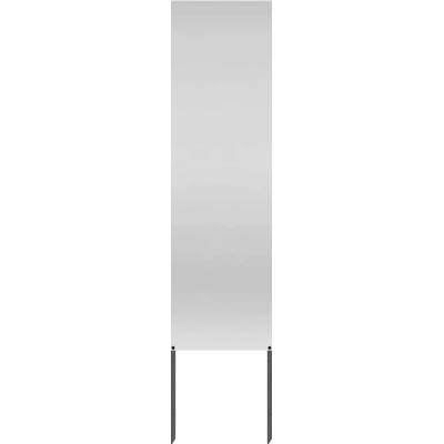 ZÁSTĚNA NA ZAHRADU PRO SOUKROMÍ STŘÍBRNÁ 32X1,7X140CM