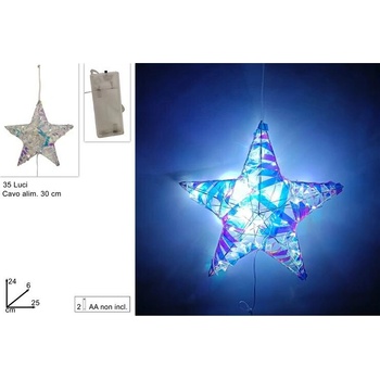 MAKRO - Hviezda vianočná LED