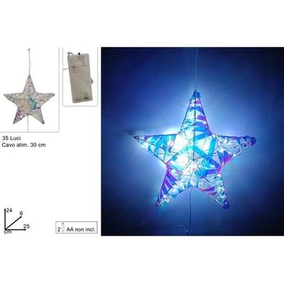 MAKRO - Hviezda vianočná LED