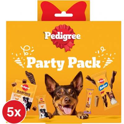 Pedigree maškrty pre psov Party Pack 241 g