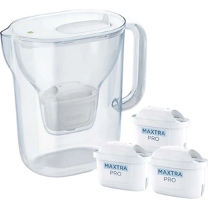 BRITA Style Essential + 3 MAXTRA PRO PURE PERFORMANCE (бял) (1059267) Филтрираща кана