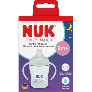 Nuk Perfect Match Шише за сок 150 мл. , Glow in the Dark, 6+мес. , Коала (10215386)