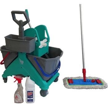 Profi úklidová sada vozík NICKITA včetně kompletního mopu SPEEDY