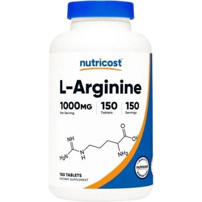 Nutricost L-Arginine 1000 mg [150 Таблетки]