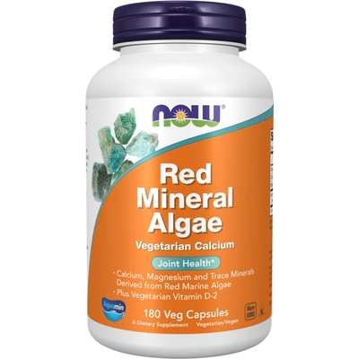 Now Foods Red Mineral Algae Aquamin 180 kapsúl