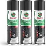 CASTROL 3бр x 500мл Обезмаслител castrol brake cleaner (160a47-3)